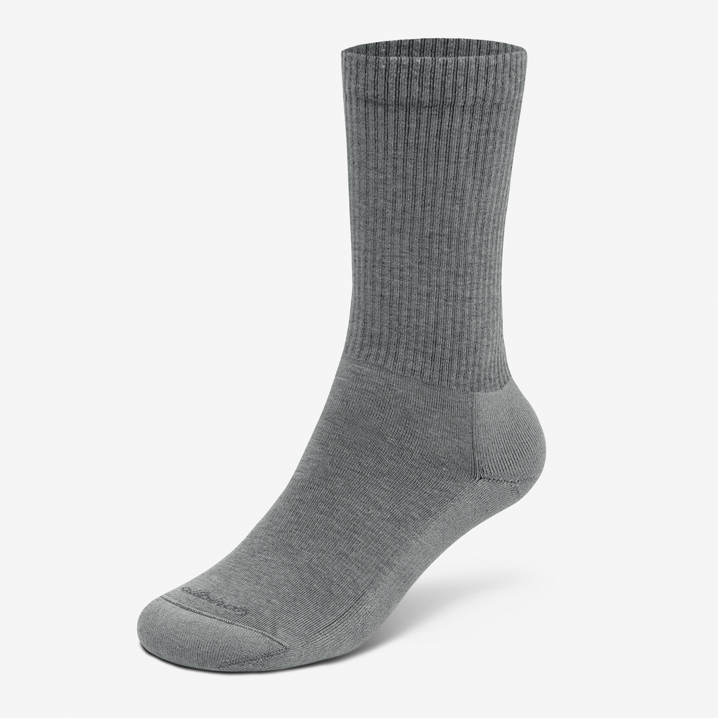 Anytime Crew Sock - Medium Grey